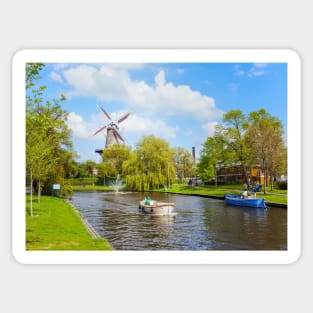 Molen de Valk windmill, Leiden Sticker